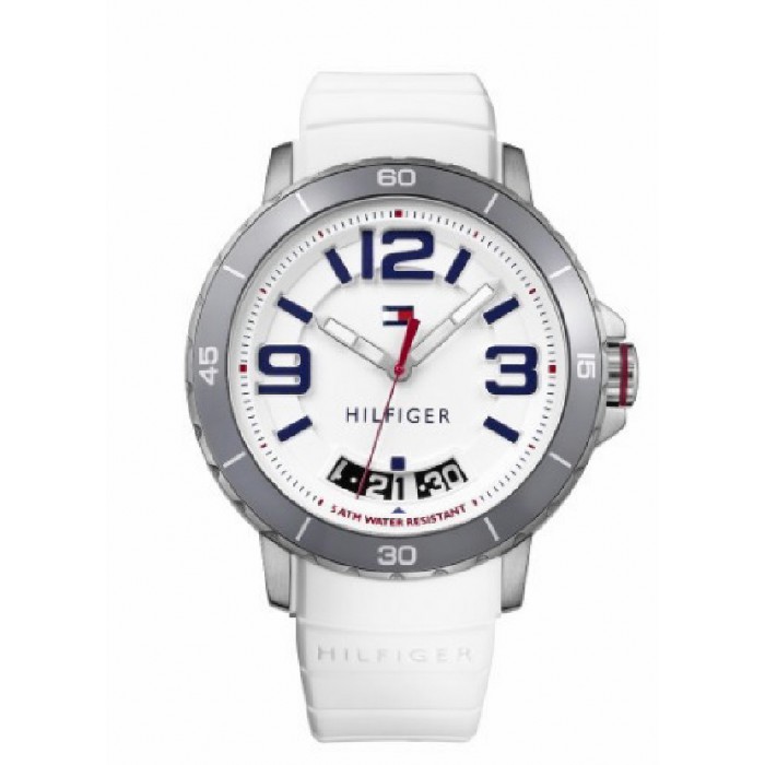 Reloj tommy hilfiger blanco hombre outlet